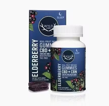 Elderberry 5:1 CBD:CBN Gummies 10ct