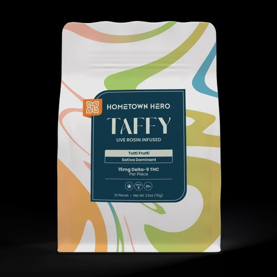 LIVE ROSIN TAFFY 150mg THC 10PK