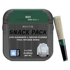 SNACK PACK THCA INFUSED MINIS 5PK JOINTS