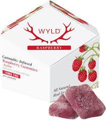 RASPBERRY SATIVA 100MG THC GUMMY 10CT