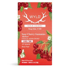 SOUR CHERRY MELLOW 300MG THC 30CT GUMMY