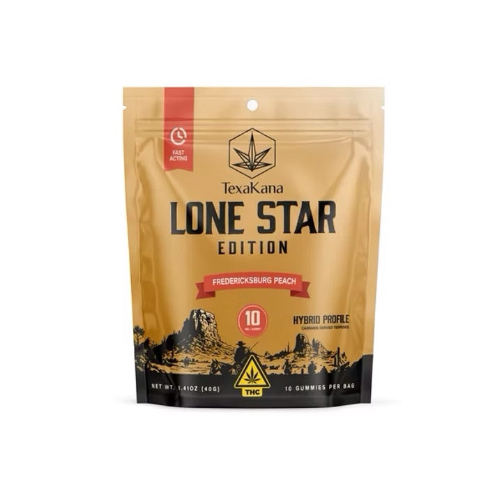 TEXAKANA LONE STAR 100MG THC GUMMY 10CT