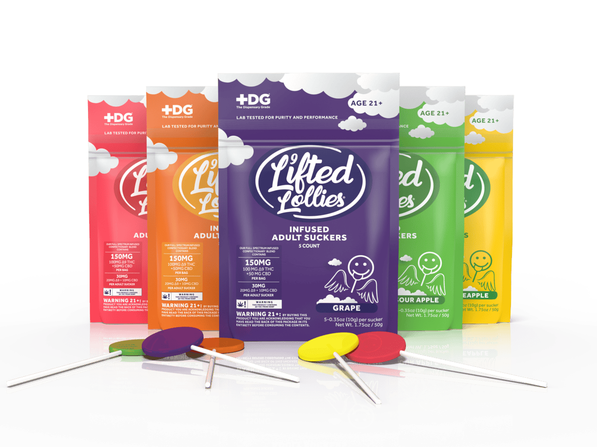 LIFTED LOLLIES 30MG DELTA-9 THC LOLLY-POP- SINGLE