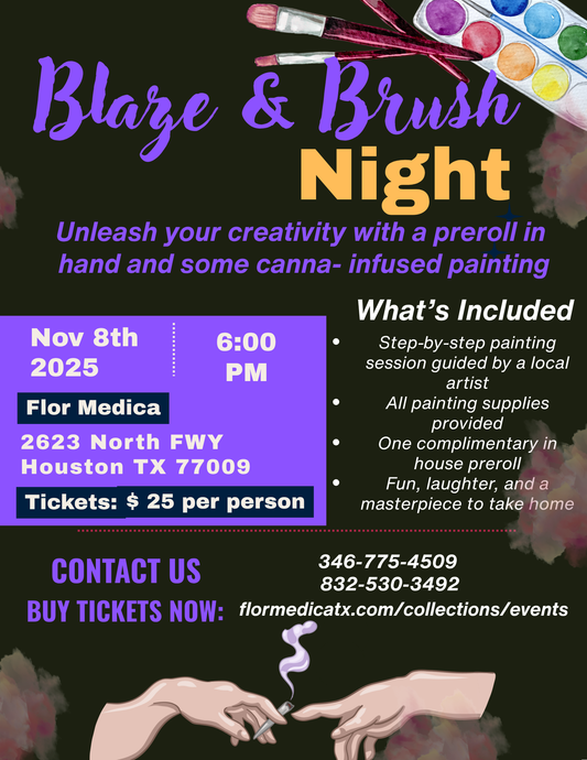 BLAZE & BRUSH PAINTING EVENT- 1 TICKET
