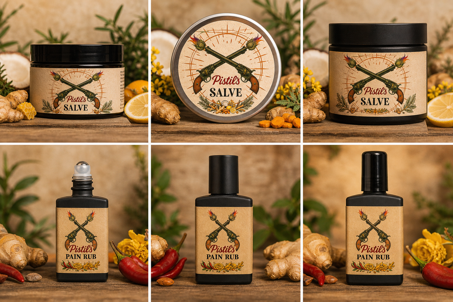 PISTIL’S SALVE - 3000mg FULL SPECTRUM