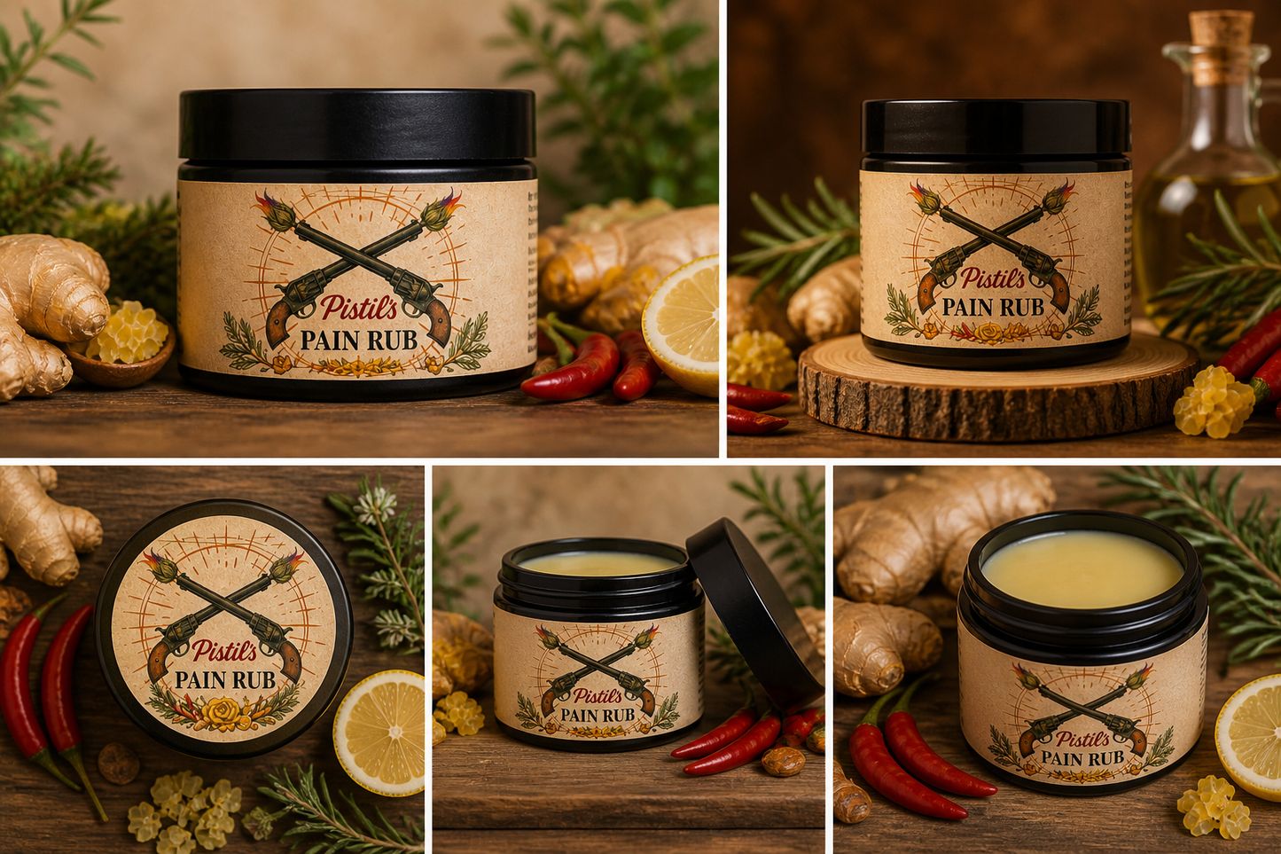 PISTIL’S PAIN RUB - 1750mg FULL SPECTRUM CBD