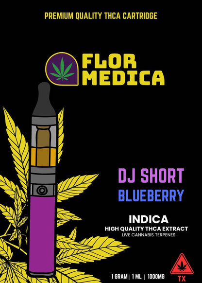 FLOR MEDICA LIVE RESIN BADDER VAPE CARTS