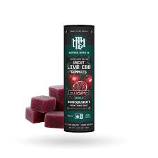 UNCUT LIVE CBD GUMMIES 100MG CBD - 5CT