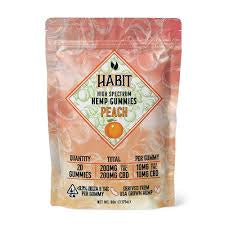 PEACH 1:1 400MG THC/CBD GUMMY 20CT