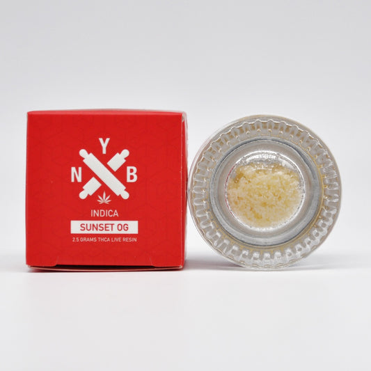 NYB SUNSET OG INDICA 1G LIVE RESIN
