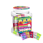 Hemp Living – Heavyweight XL Gummies – 40ct Grip Jar – 1ct Pack 300mg – Rainbow Variety Pack