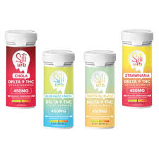 SILI Urb Hemp Derived Delta-9 THC Gummies 450MG - 30 Pack - Assorted Flavors (15MG EACH)