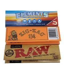 ROLLING PAPERS-TYSON, RAW, OCB, ZIG ZAG